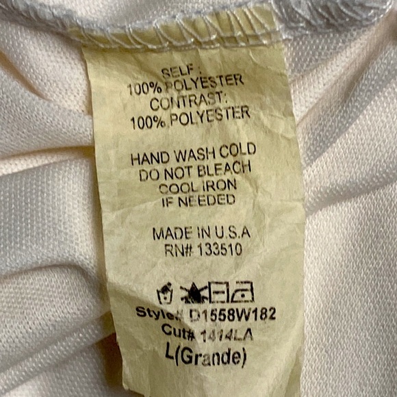 Coveted Strapless formal MIDI Dress Size L - Picture 4 of 5